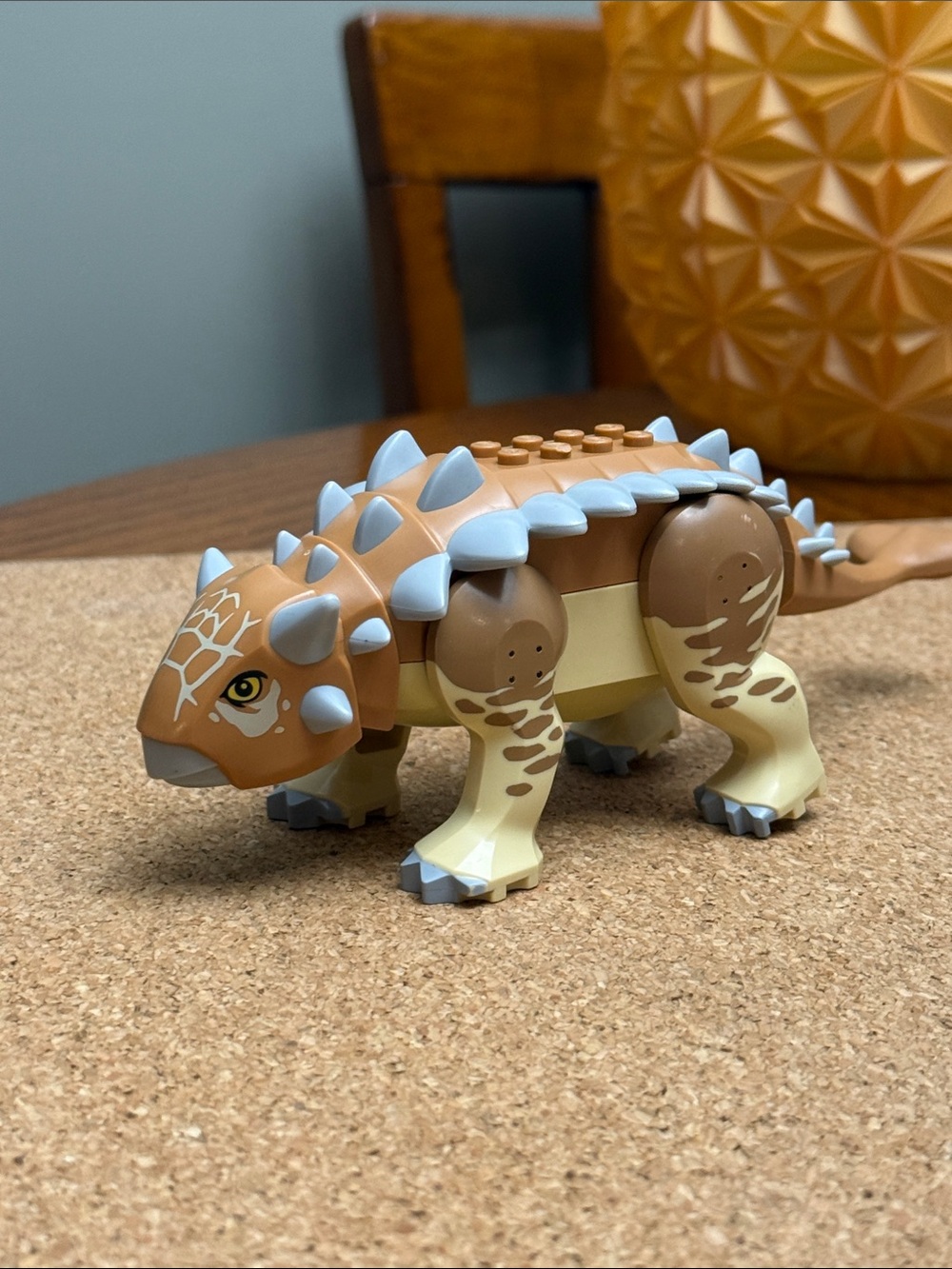LEGO Jurassic World Ankylosaurus Dinosaur 75941 Indominus Rex Complete Figure